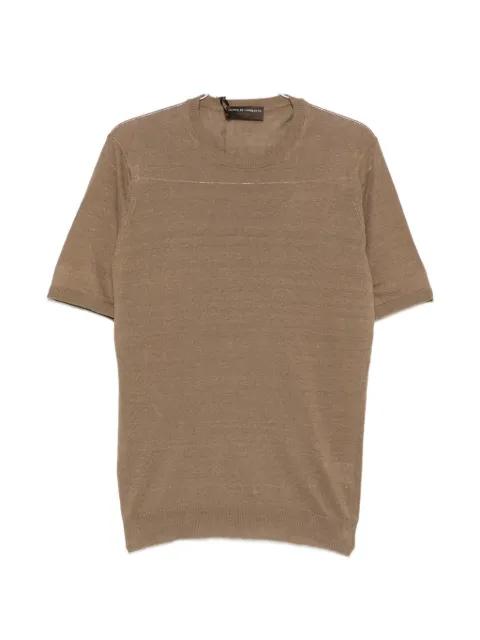 short-sleeve sweater by FILIPPO DE LAURENTIIS