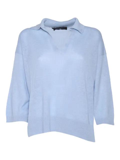 three-quarter-sleeve top by FILIPPO DE LAURENTIIS