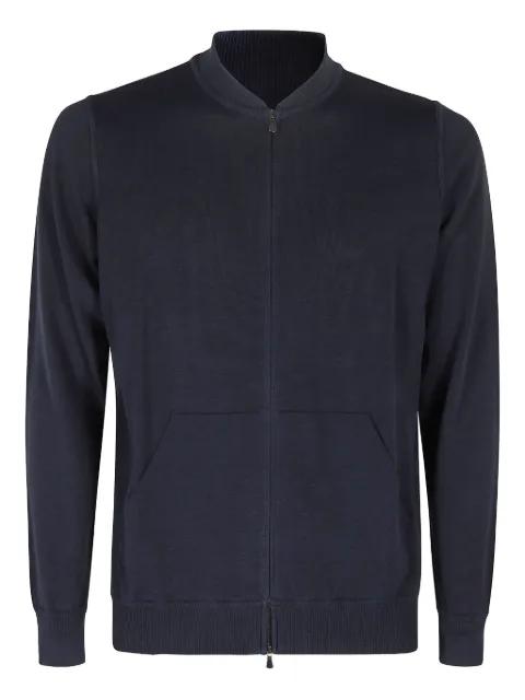 zip-up cardigan by FILIPPO DE LAURENTIIS