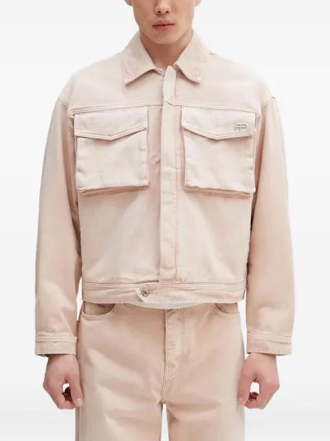 Rose Dawn flap-pocket shirt jacket by FILLING PIECES