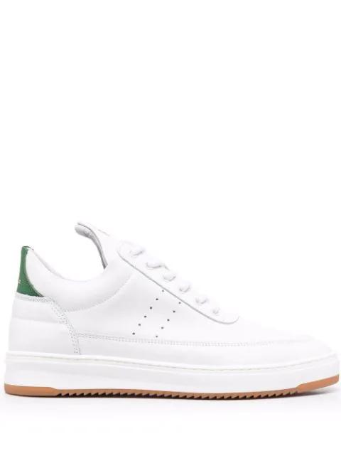 branded heel-counter sneakers by FILLING PIECES