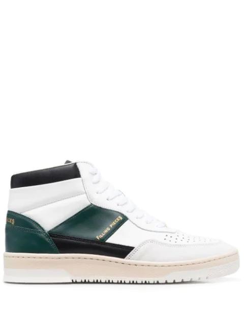 colour-block panelled sneakers by FILLING PIECES