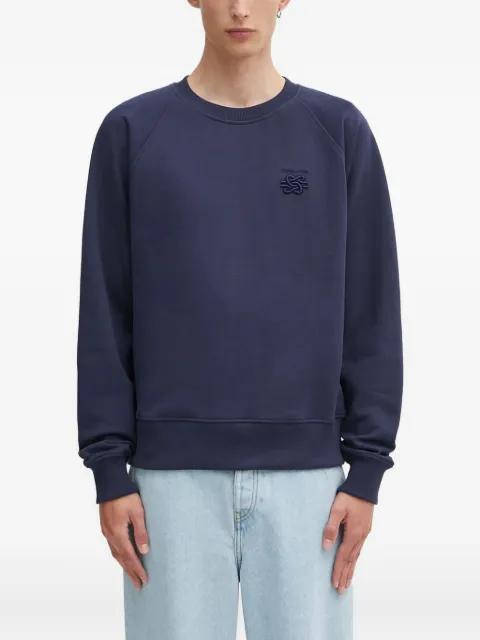 embroidered crewneck sweatshirt by FILLING PIECES
