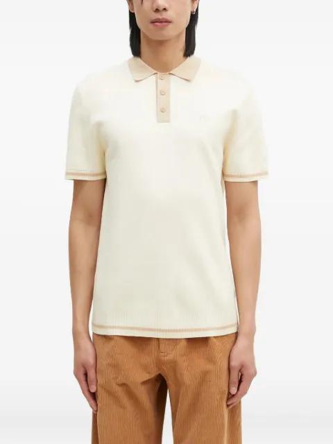 knitted polo shirt by FILLING PIECES