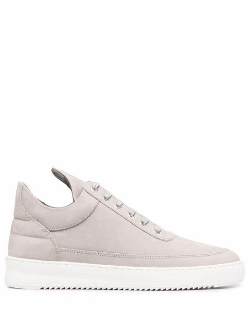 leather high-top sneakers by FILLING PIECES