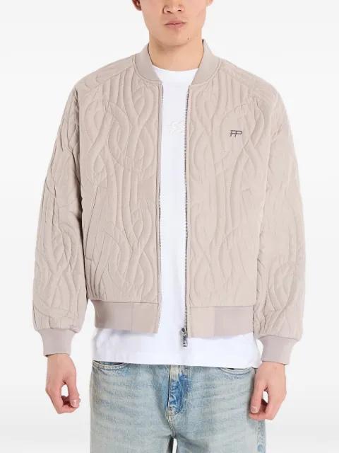 quilted bomber jacket by FILLING PIECES