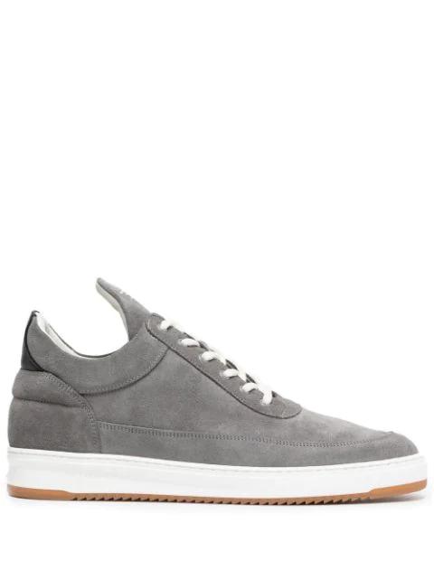 suede low-top sneakers by FILLING PIECES