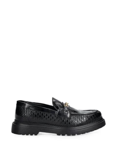 woven-effect horsebit loafers by FILLING PIECES