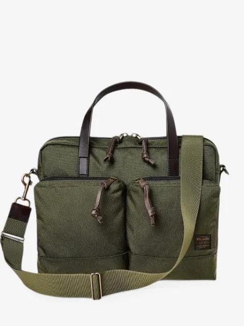 Dryden multi-pocket briefcase by FILSON