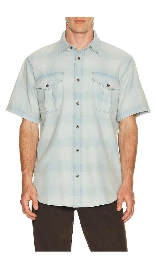 Filson Alaskan Guide Shirt in Baby Blue by FILSON