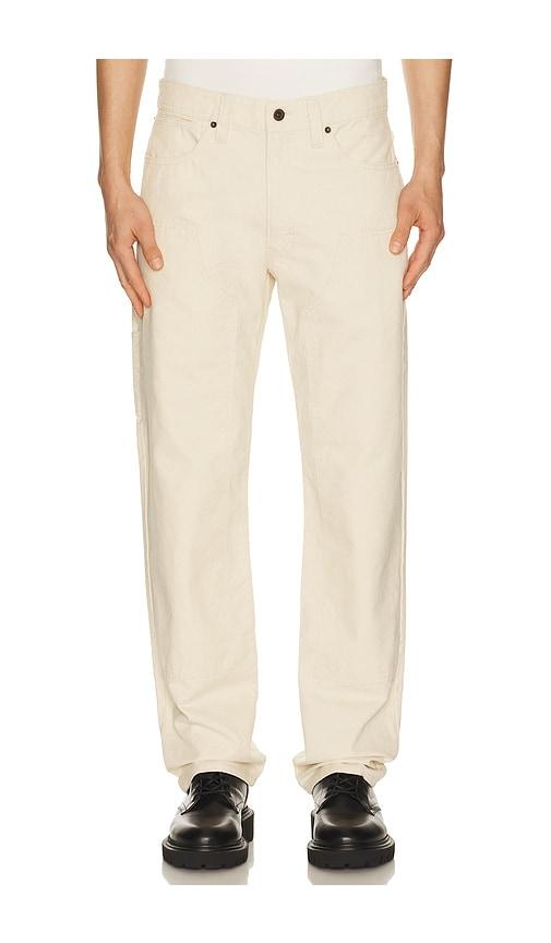 Filson Dry Tin Double Front Pants in Cream by FILSON