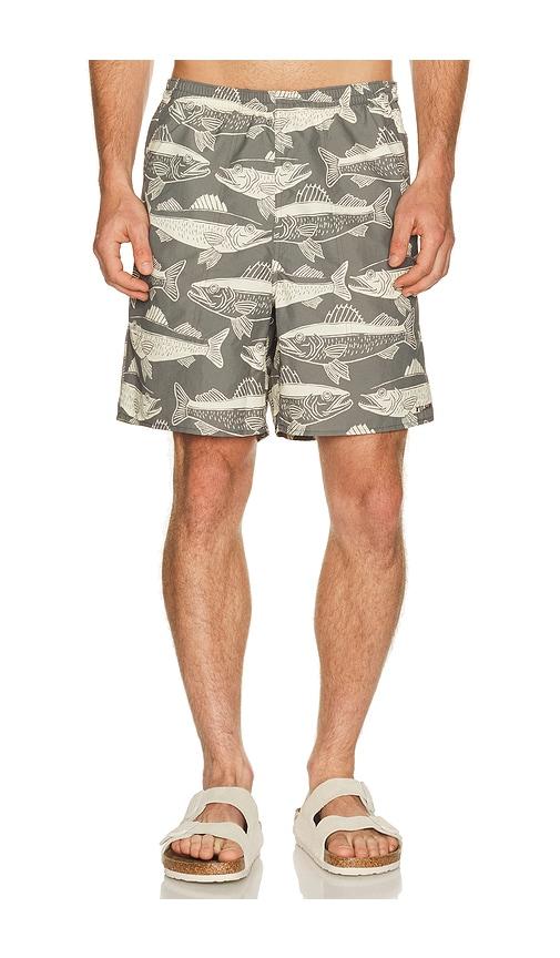 Filson Oxbow Lake Trunks in Grey by FILSON
