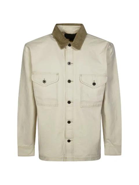 Rustic corduroy collar pocket shirt jacket by FILSON