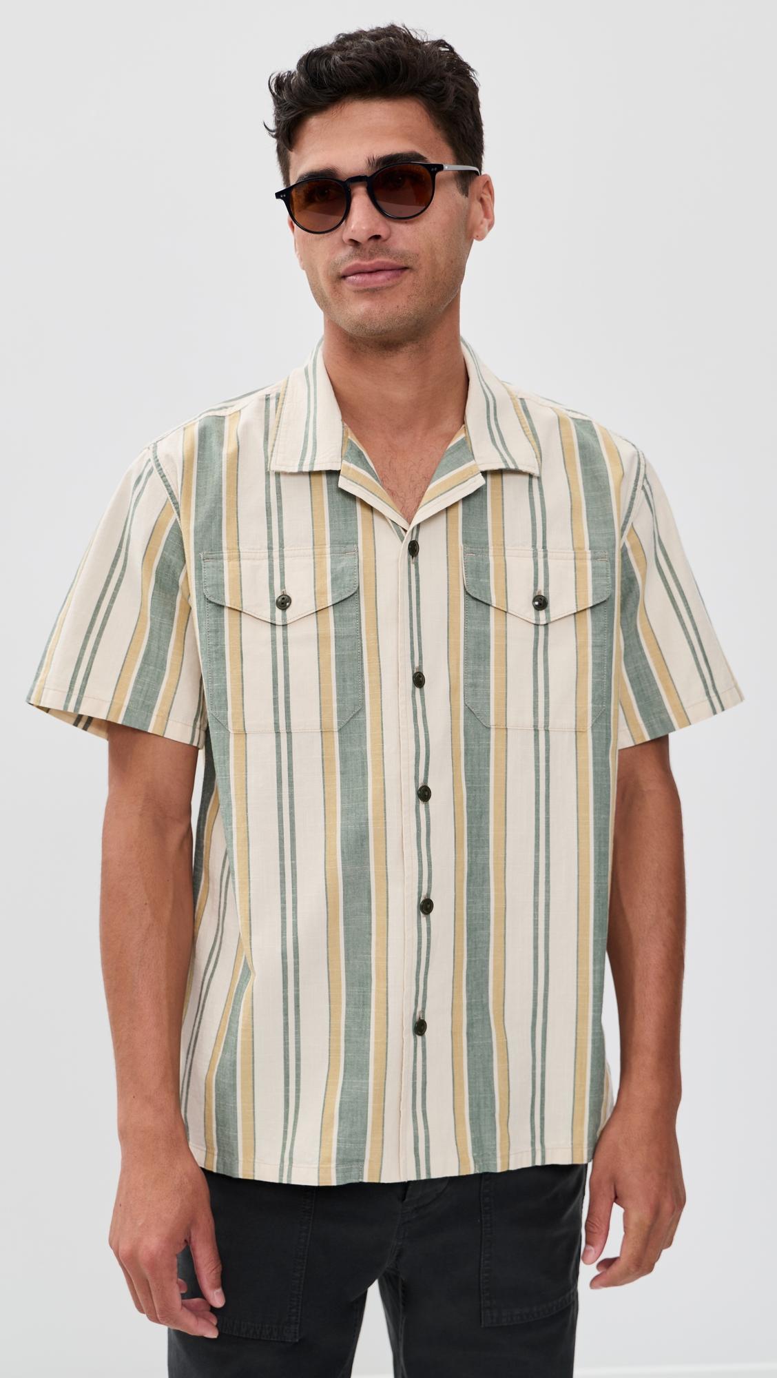 Short Sleeve Chambray Camp Shirt by FILSON