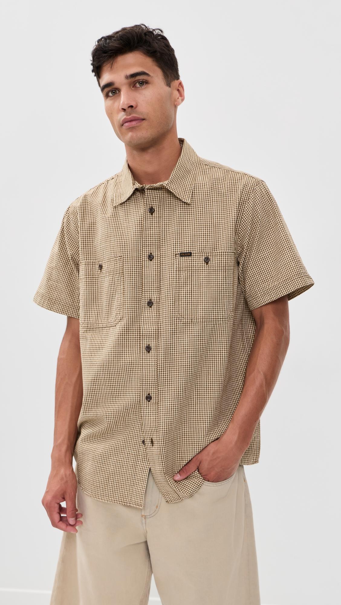 Short Sleeve Chambray Shirt by FILSON