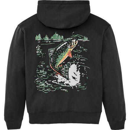 Trout Graphic Hoodie by FILSON