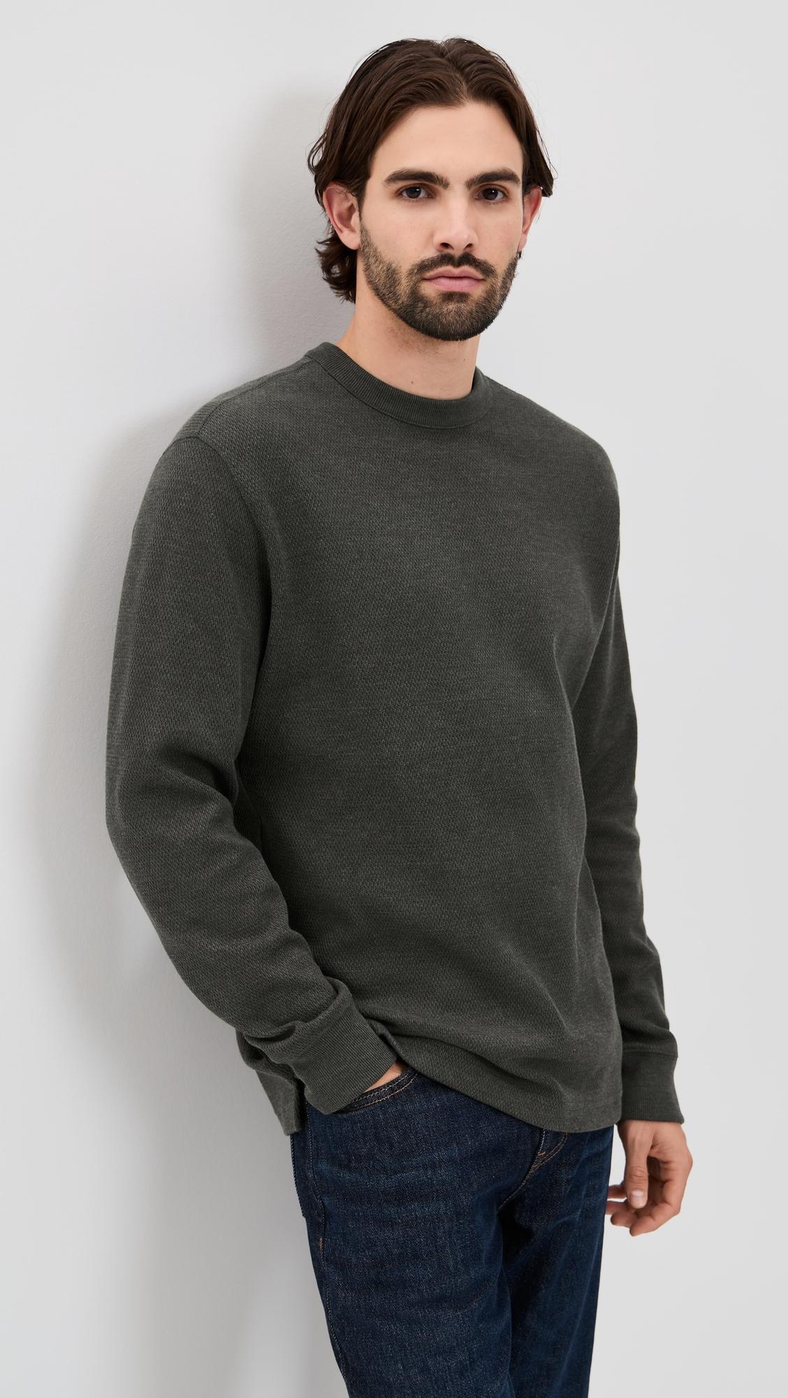 Waffle Knit Thermal Crewneck by FILSON