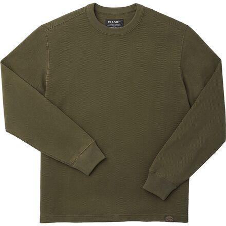 Waffle Knit Thermal Crewneck Top by FILSON