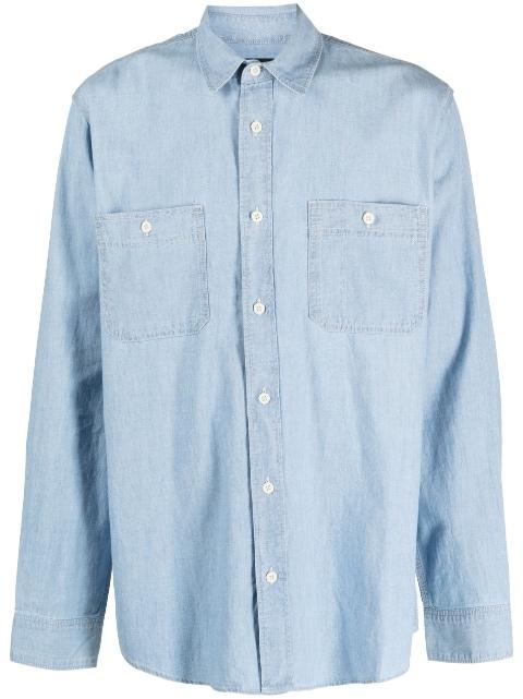 button-up chambray shirt by FILSON