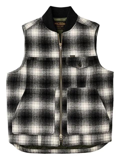 checked gilet by FILSON