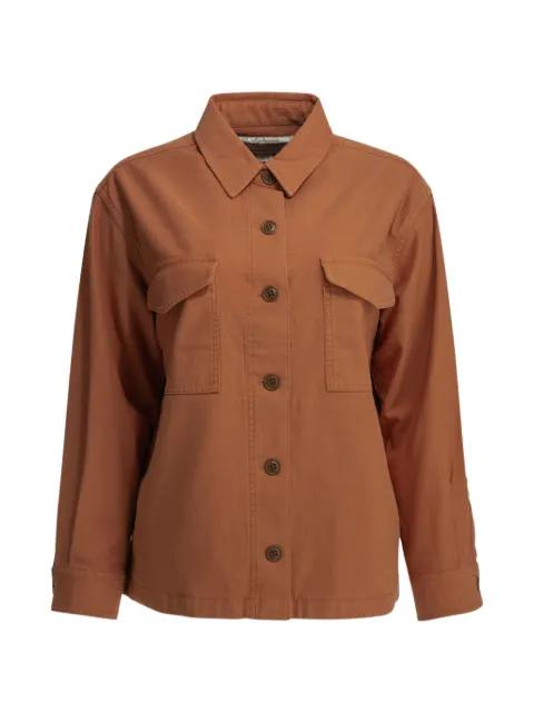 flap-pocket button-up shirt by FILSON