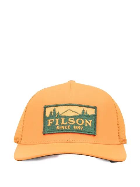 logo-patch mesh cap by FILSON