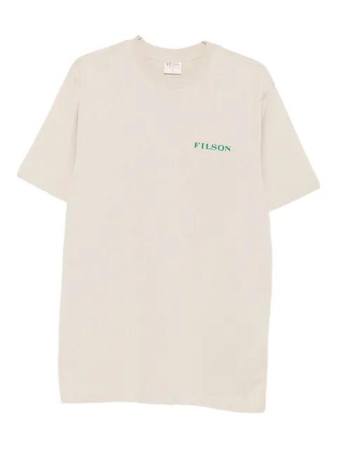 logo-print T-shirt by FILSON