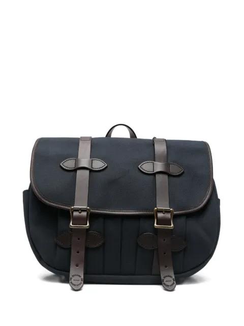 medium Field buckle-strap messenger bag by FILSON