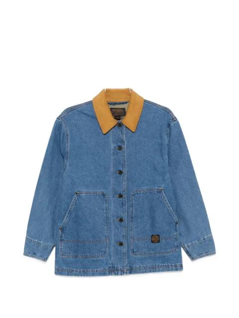 patch-pocket denim jacket by FILSON