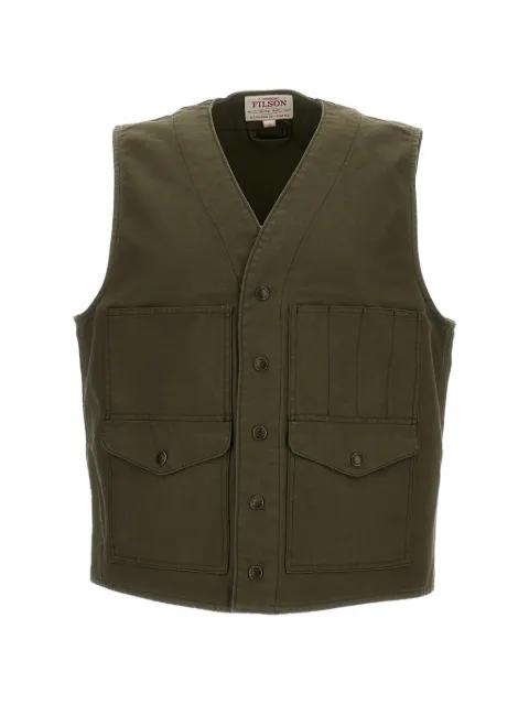 pockets buttoned vest by FILSON