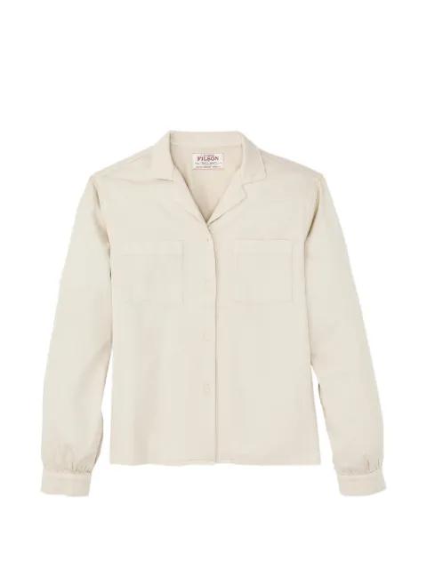 revere-collar long-sleeve shirt by FILSON