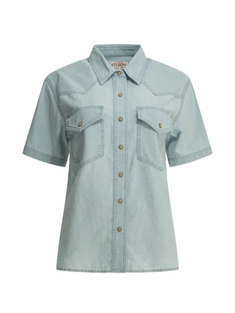 short-sleeve denim shirt by FILSON