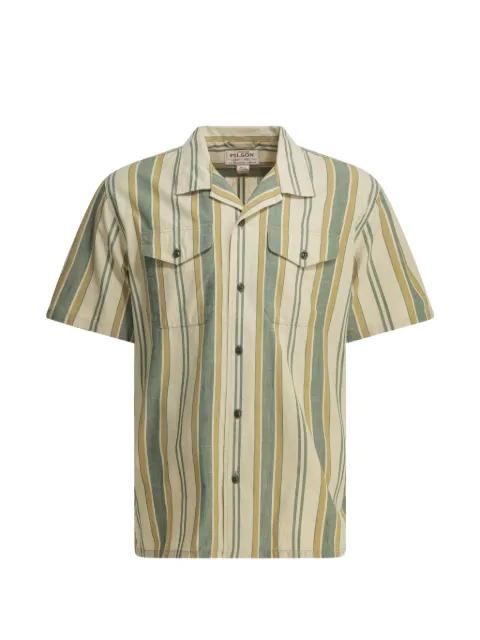 striped short-sleeve shirt by FILSON