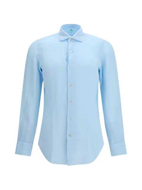 Tokyo long-sleeve shirt by FINAMORE 1925 NAPOLI