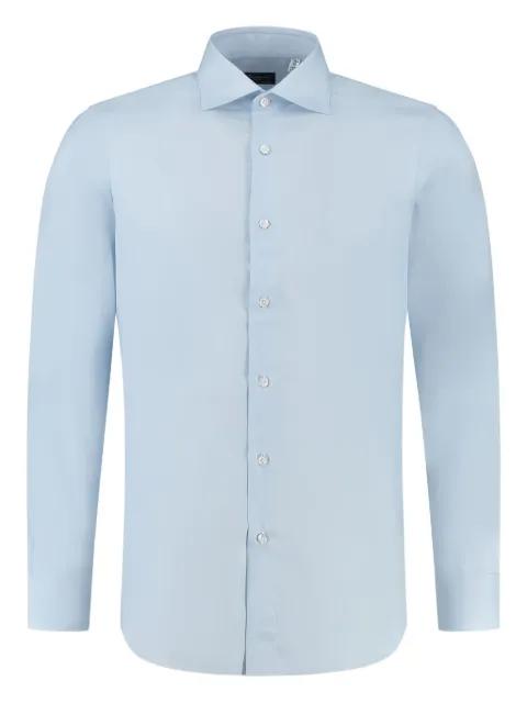 Travel button-up shirt by FINAMORE 1925 NAPOLI