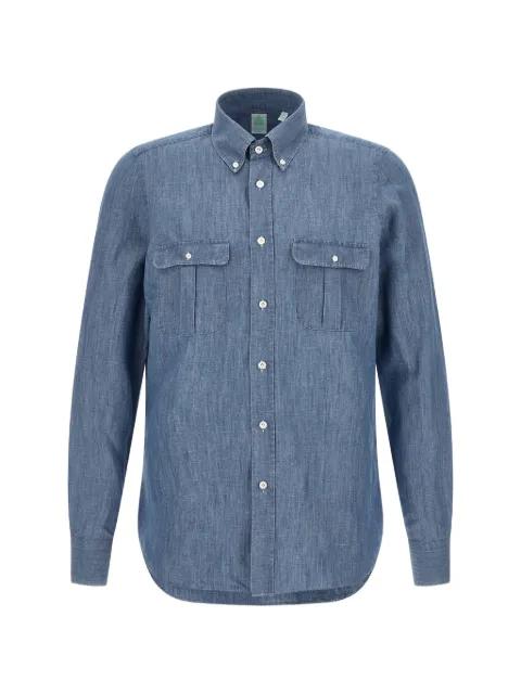 Zurigo button-down shirt by FINAMORE 1925 NAPOLI