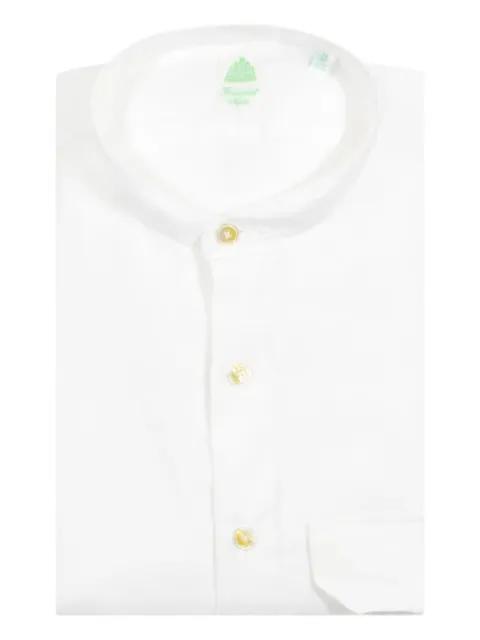 buttoned collarless shirt by FINAMORE 1925 NAPOLI