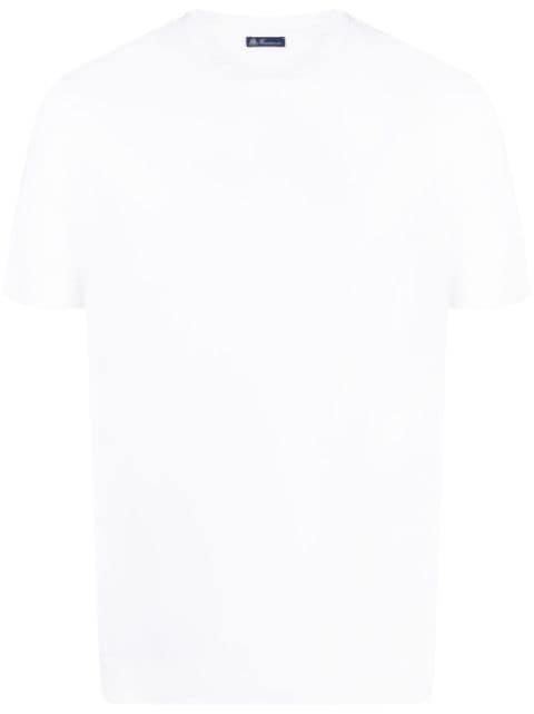 crew-neck cotton T-shirt by FINAMORE 1925 NAPOLI