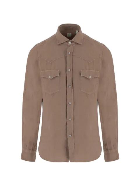 flap-pocket shirt by FINAMORE 1925 NAPOLI