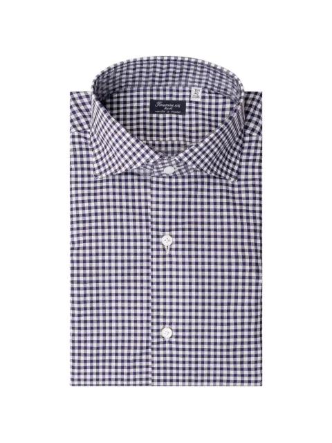 gingham-pattern shirt by FINAMORE 1925 NAPOLI