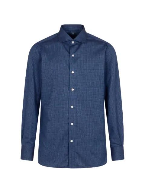 houndstooth-pattern shirt by FINAMORE 1925 NAPOLI