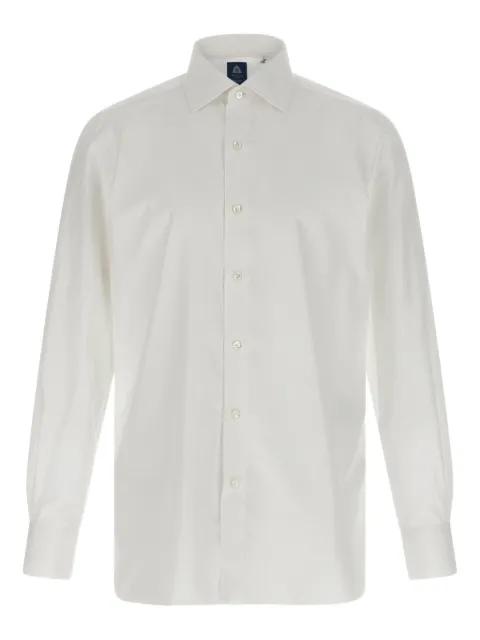 long-sleeve button-cuff shirt by FINAMORE 1925 NAPOLI