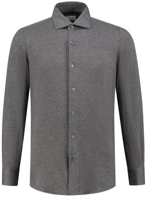 long-sleeved cotton-blend shirt by FINAMORE 1925 NAPOLI