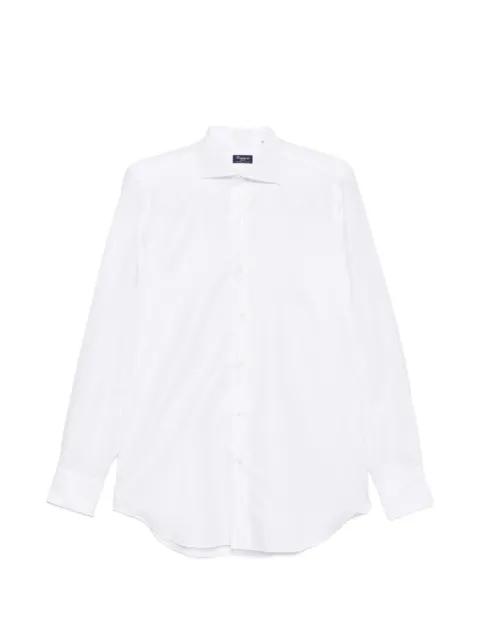 spread-collar button-up shirt by FINAMORE 1925 NAPOLI