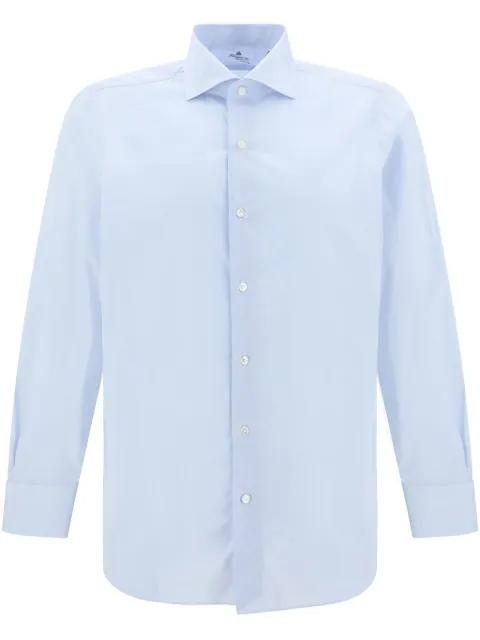 spread-collar shirt by FINAMORE 1925 NAPOLI