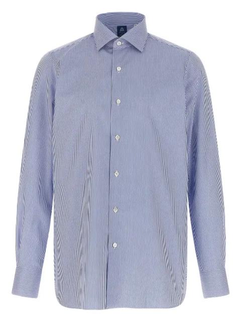 striped button-cuffed shirt by FINAMORE 1925 NAPOLI