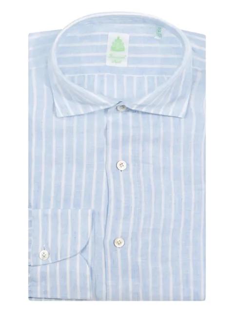 striped buttoned shirt by FINAMORE 1925 NAPOLI