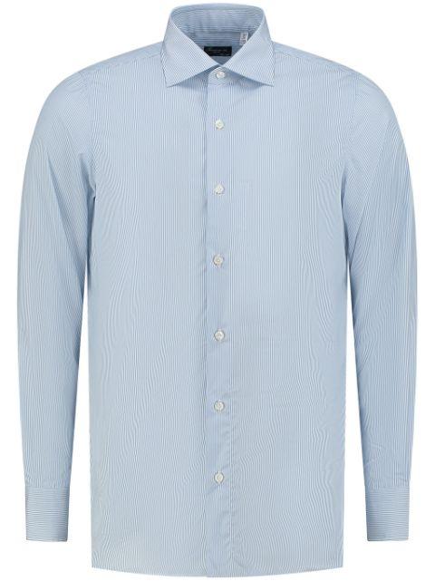 striped cotton shirt by FINAMORE 1925 NAPOLI