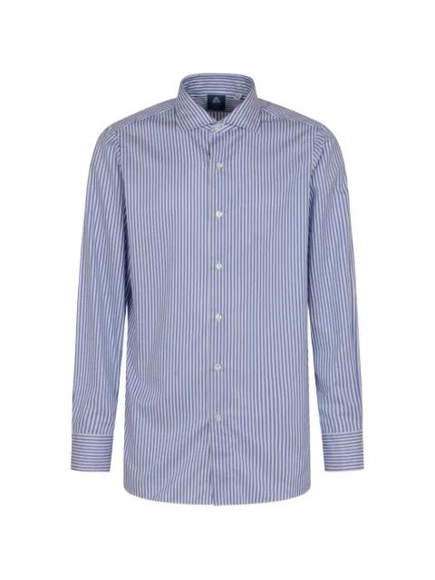striped long-sleeve shirt by FINAMORE 1925 NAPOLI