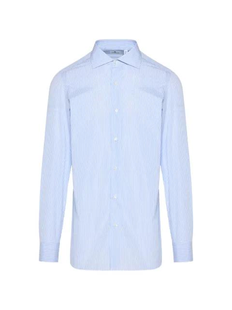 striped shirt by FINAMORE 1925 NAPOLI
